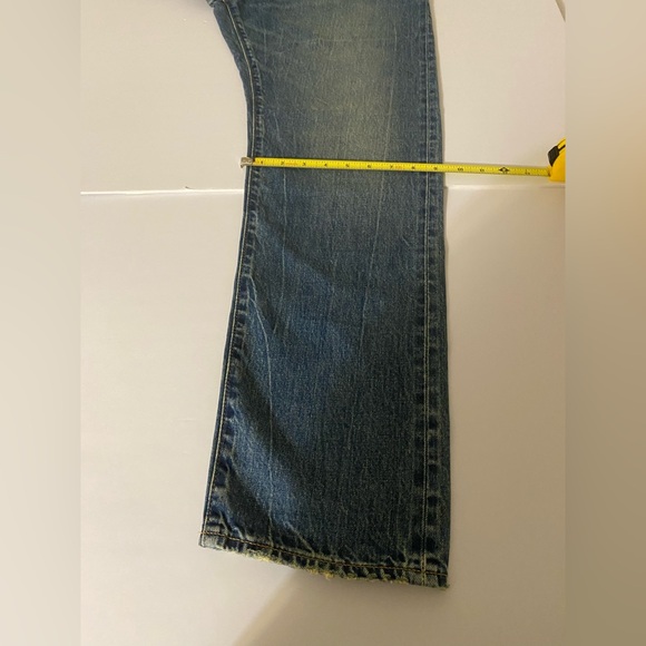 Todd Snyder Selvedge USA Jeans Blue Slim Fit Denim Button Fly Mens 36x32 Classic - Picture 14 of 15